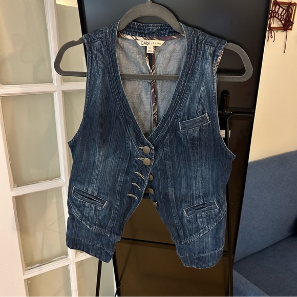 CAbi Denim Vest - Picture 1 of 3